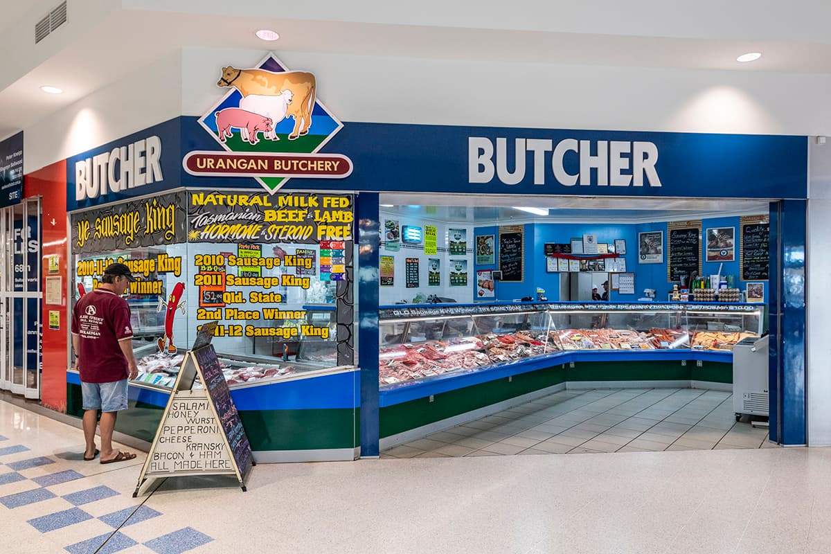 Urangan Butchery store at Urangan Central