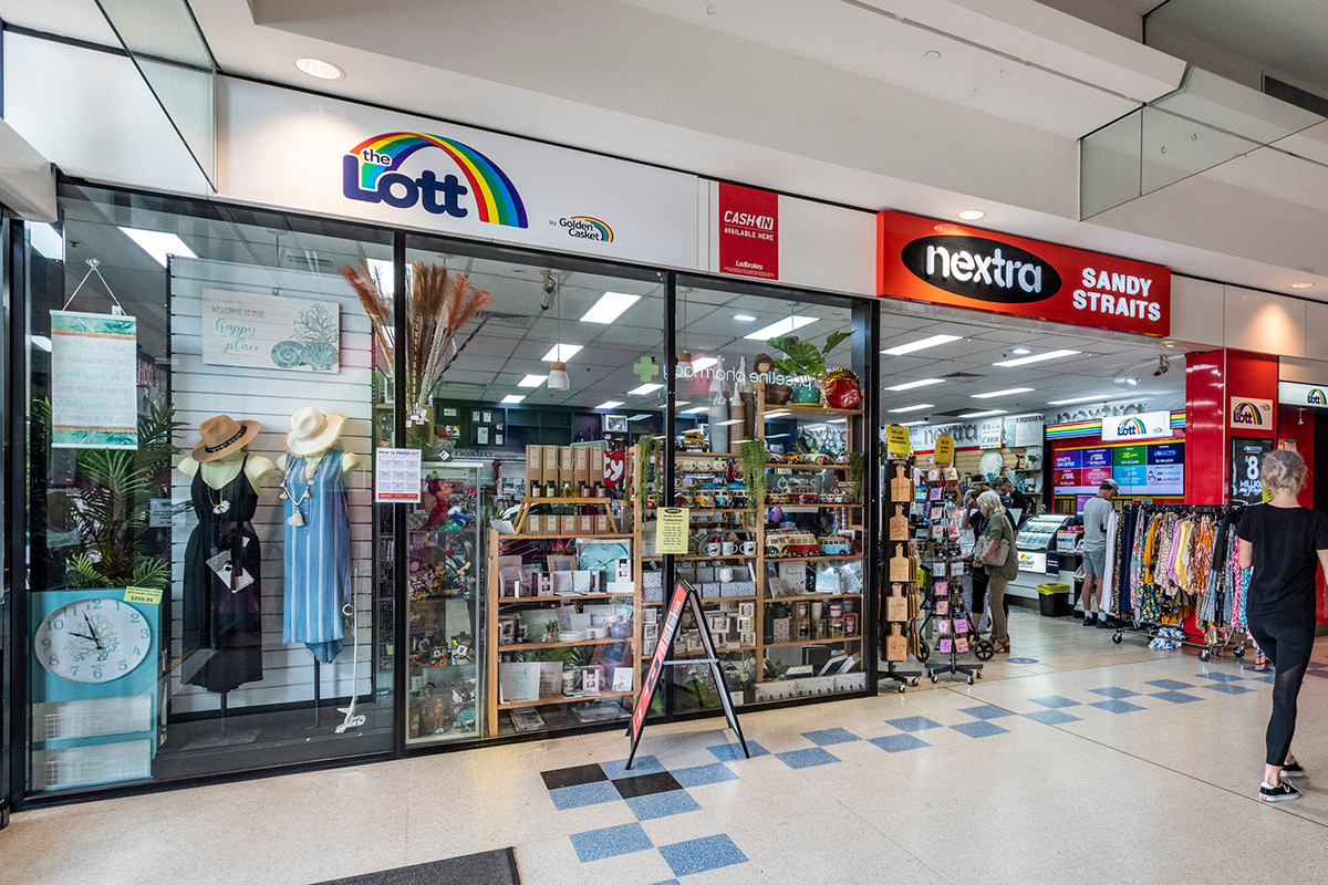 Nextra store at Urangan Central